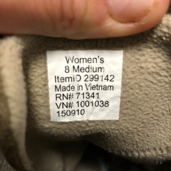 L.L. Bean Women's Size 8 Park Ridge All Weather Boots Waterproof Olive Green - Picture 9 of 10